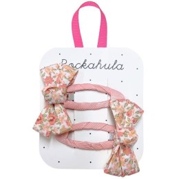 Rockahula Kids spinki do włosów dla dziewczynki 2 szt. Margot Floral Twisty Bow