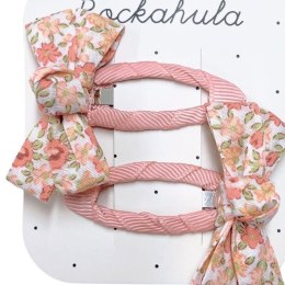 Rockahula Kids spinki do włosów dla dziewczynki 2 szt. Margot Floral Twisty Bow