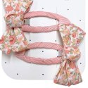 Rockahula Kids spinki do włosów dla dziewczynki 2 szt. Margot Floral Twisty Bow