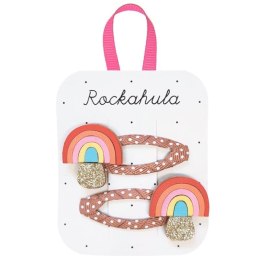 Rockahula Kids spinki do włosów dla dziewczynki 2 szt. Rainbow Toadstool