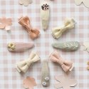 Rockahula Kids spinki do włosów dla dziewczynki 4 szt. Flora Linen Mini Bow