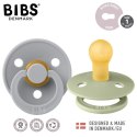 BIBS COLOUR 2-PACK SAGE & CLOUD S Smoczek Uspokajający kauczuk Hevea