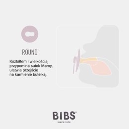 BIBS COLOUR 2-PACK CANDY APPLE & HAZE M Smoczek Uspokajający kauczuk Hevea