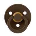 BIBS COLOUR 2-PACK MOCHA & DARK OAK M Smoczek Uspokajający kauczuk Hevea