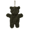 Jollein przytulanka dou dou z zawieszką na smoczek Miś TEDDY BEAR Leaf Green