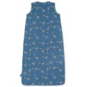 Jollein śpiworek niemowlęcy do spania letni GIRAFFE Jeans Blue 110 cm