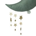 Picca LouLou - Dekoracja ścienna Sparkle Moon GREY with Stars 45 cm