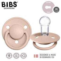 BIBS DE LUX BLUSH Smoczek uspokajający silikonowy ONE SIZE