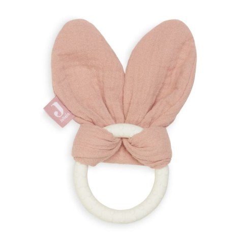 Jollein gryzak silikonowy Bunny Ears Rosewood