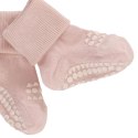 GoBabyGo antypoślizgowe skarpetki do nauki chodzenia BAMBOO Soft Pink 12 m+