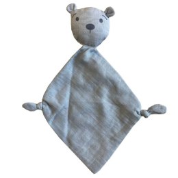 Petu Petu przytulanka doudou z zapachem mamy Miś Robin Dusty Blue 40 cm