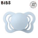 BIBS COUTURE BABY BLUE S Smoczek ortodontyczny silikonowy