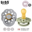 BIBS BOHEME 2-PACK SAGE & CLOUD M Smoczek Uspokajający kauczuk Hevea