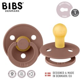 BIBS DUO COLOUR WOODCHUCK S Smoczek uspokajający kauczuk Hevea 2 szt