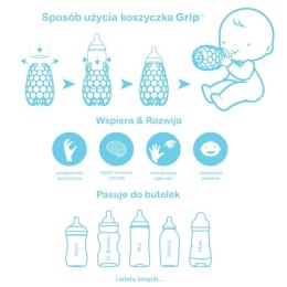 CogniKids Grip® osłonka uchwyt kognitywny do butelki SUNSHINE