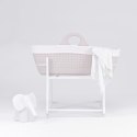 Moba Moses Basket Blush Oddychający Kosz Mojżesza do kołyski