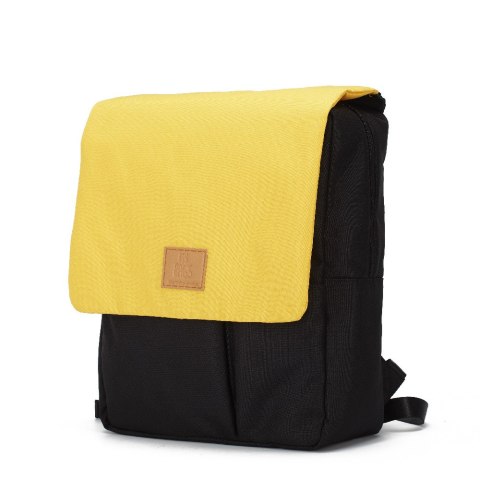 My Bag's Plecak Reflap eco black/ochre