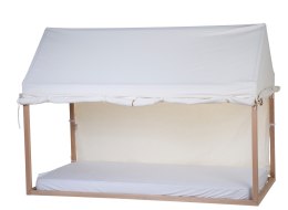 Childhome Pokrowiec do ramy Tipi Domek 90 x 200 cm White