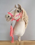 Uwiąz dla Hobby Horse ze sznurka - neon pink