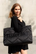 Childhome Torba Family bag Pikowana Czarna