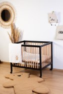 Childhome Drewniany Kojec 95 x 75 cm Black/Natural