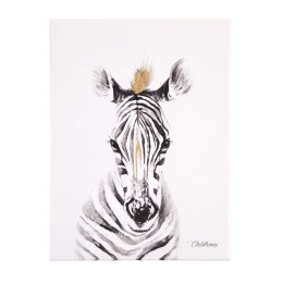 Childhome Obraz olejny 30 x 40 cm Zebra