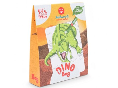 Zestaw do kolorowania piaskiem Sabbiarelli Bag - Dinozaury 3l+ SABBIARELLI